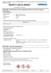 Safety data sheet