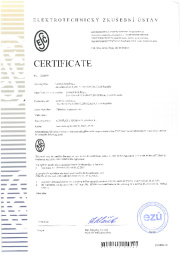 Certificate ESČ
