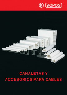 Canaletas y sorios para cables
