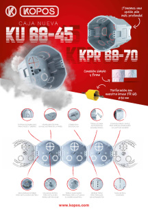 Caja nueva KU 68-45, KPR 68-70