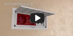 Embedded thumbnail for Instrucciones de instalación caja de cableado multipropósito KOPOBOX mini B